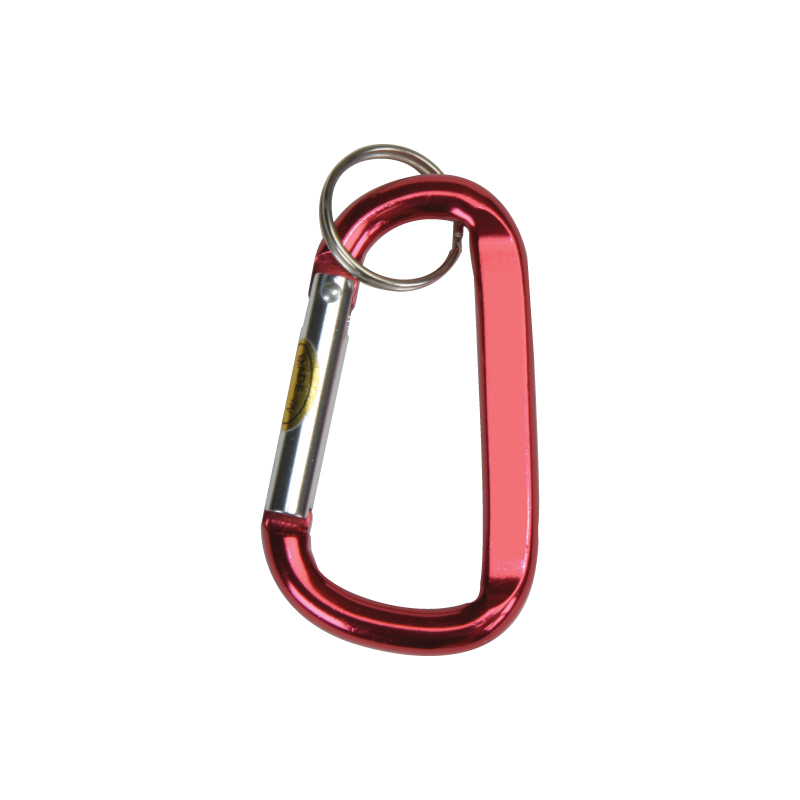 Pink color option for Large Anodized Carabiner Keyring