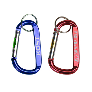Photo of Large Anodized Carabiner Keyring