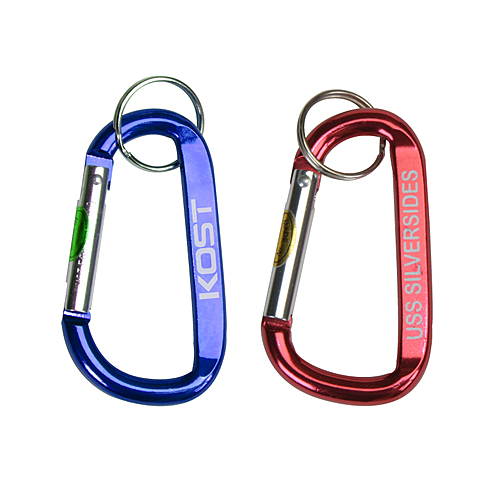 Main photo of Large Anodized Carabiner Keyring