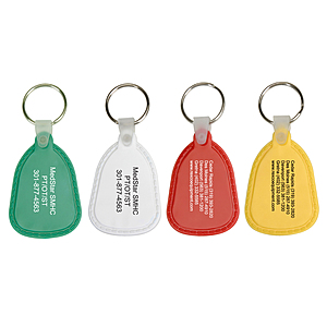 Photo of Teardrop Soft Pvc Keytag