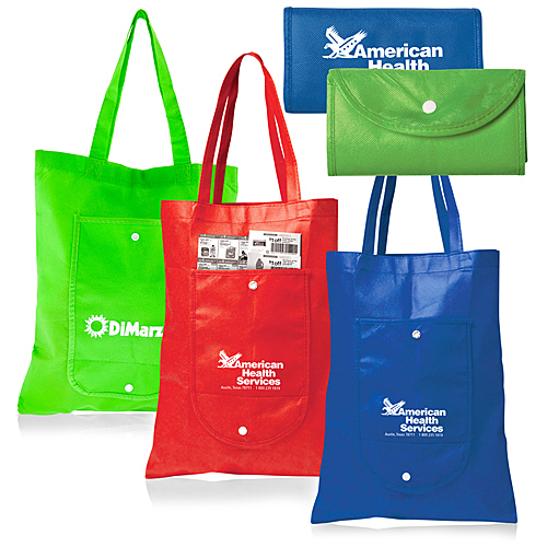 Photo of Fold Up Shopper Tote Bag / Pouch