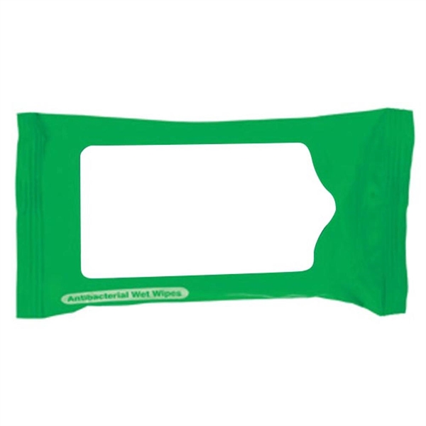 Green color option for Wipes Antibacterial Wet Wipes In Pouch