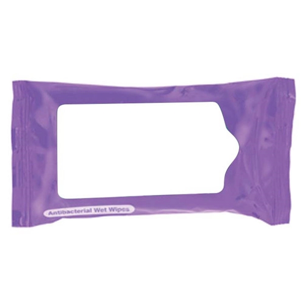 Purple color option for Wipes Antibacterial Wet Wipes In Pouch