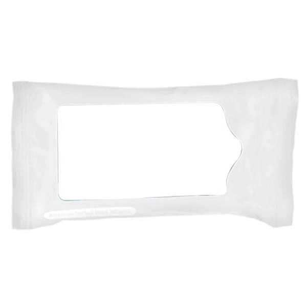 White color option for Wipes Antibacterial Wet Wipes In Pouch