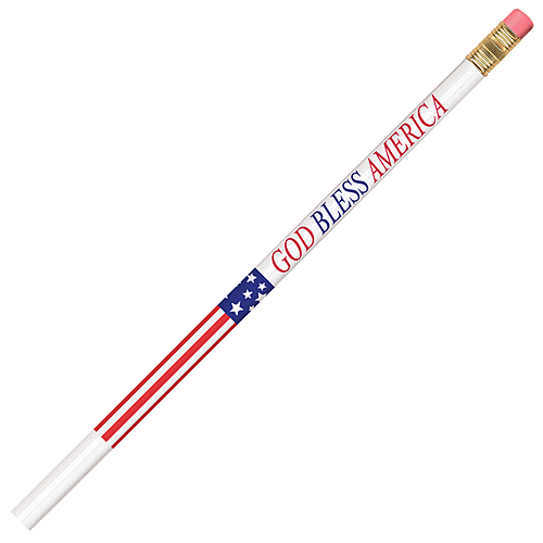 Photo of Patriotic Stars And Stripes Pencil 