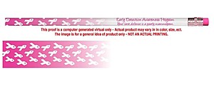 Photo of Breast Cancer Awareness Pencil