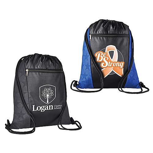 Main photo of Constellation Polyester Drawstring Backpack