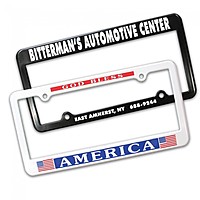 2 Holes License Plate Frame
