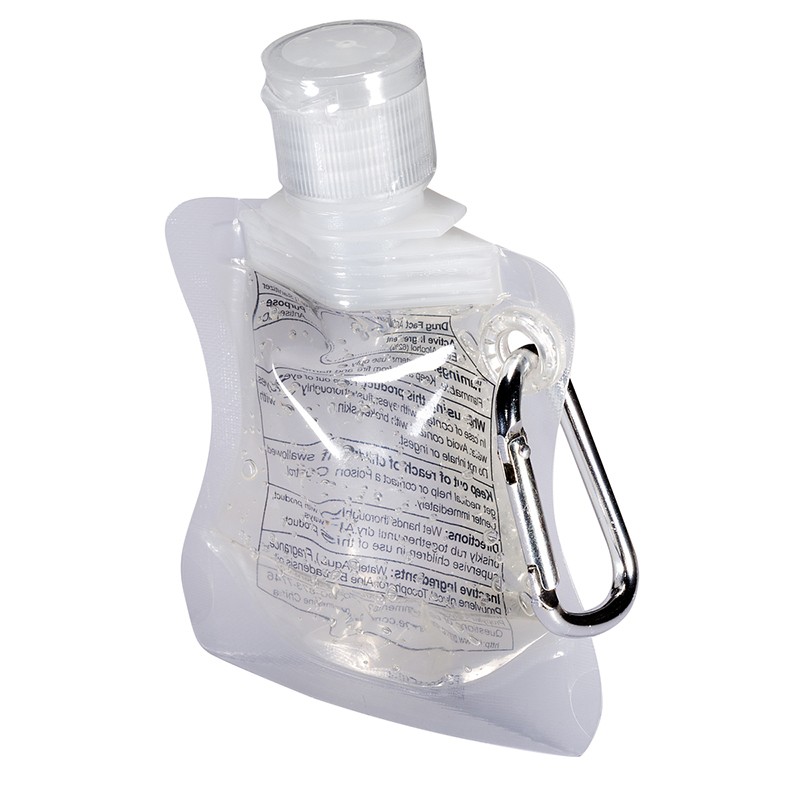 Clear color option for Collapsible Hand Sanitizer 1 Oz.