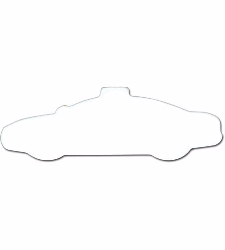 White color option for Full Color Digital Stock Shaped Magnets   Police Car