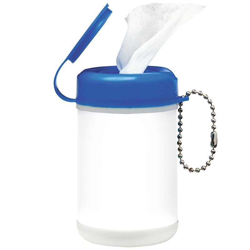 Blue color option for Mini Canister Of Wet Wipes