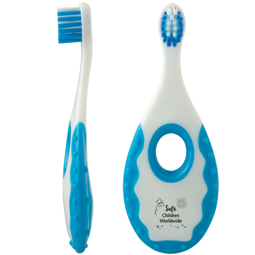 Blue color option for Easy Grip Baby Toothbrush