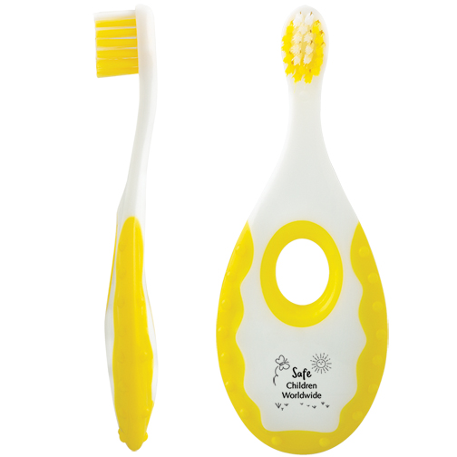 Yellow color option for Easy Grip Baby Toothbrush
