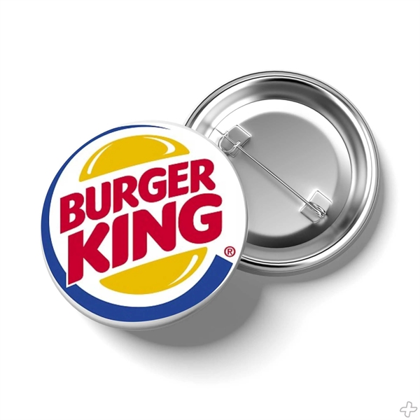 White color option for 2.25″ Inch Round Custom Buttons