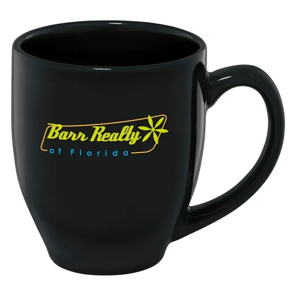 Black color option for Shiny Bistro Mug   15 Oz. (Colors)