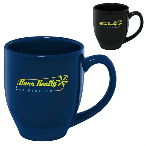 Main photo of Shiny Bistro Mug   15 Oz. (Colors)