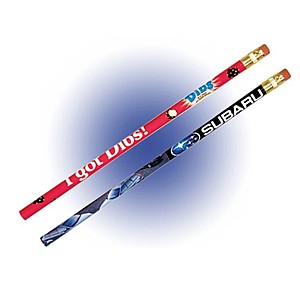 Photo of Full Wrap Round Pencils, Full Color Digital