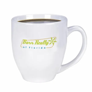 Photo of Shiny Bistro Mug   15 Oz. (White)
