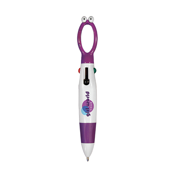 Purple color option for Googly Eyed 4 Color Pen, Full Color Digital