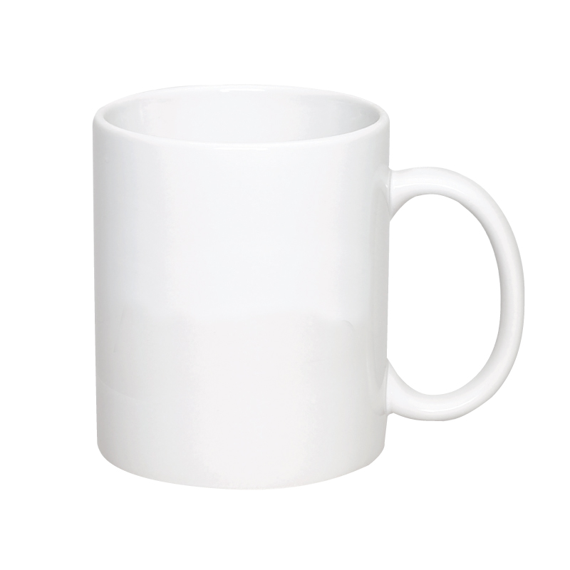 White color option for 11 Oz. White Ceramic Mug W/Full Color Sublimation