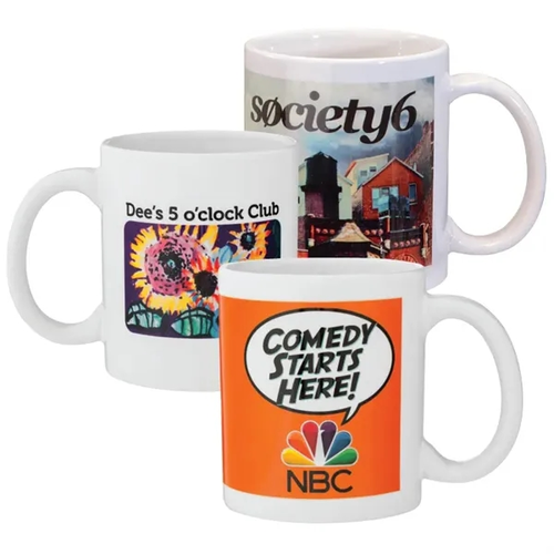 Main photo of 11 Oz. White Ceramic Mug W/Full Color Sublimation
