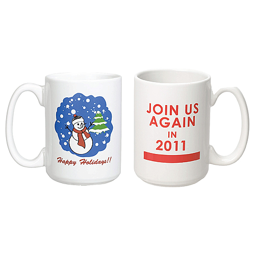 Main photo of 15 Oz. Giant White Ceramic Mug