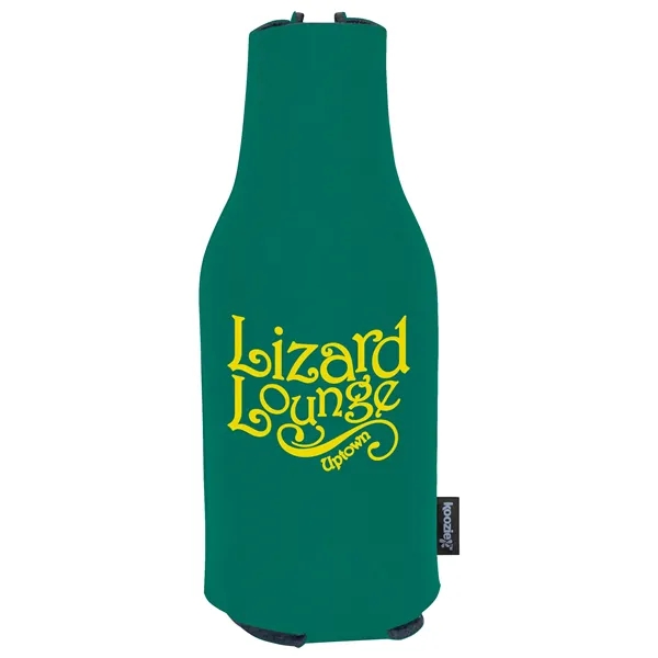 Green color option for Koozie® Zip Up Bottle Kooler