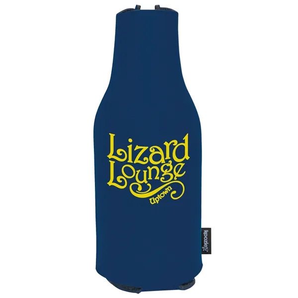 Navy color option for Koozie® Zip Up Bottle Kooler