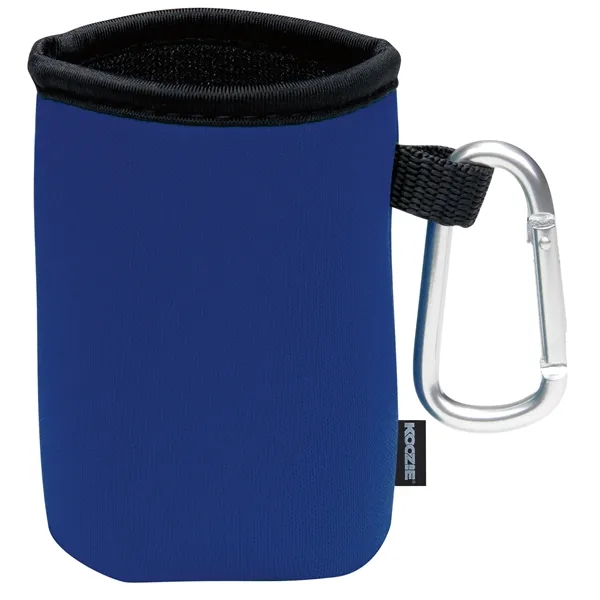Royal color option for Koozie® Collapsible Can Kooler With Carabiner