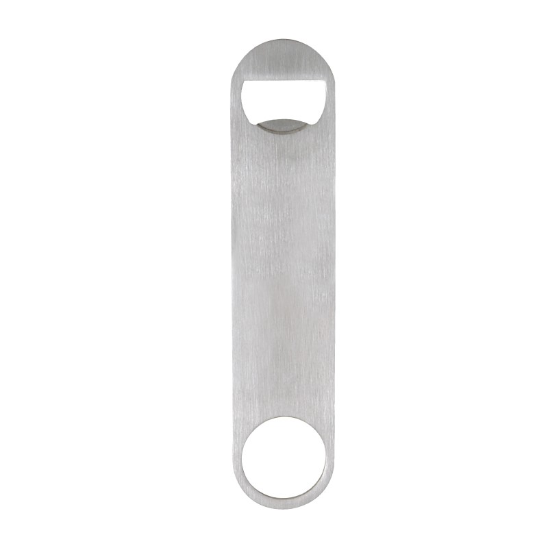 Silver color option for Paddle Style Stainless Steel Bottle Opener