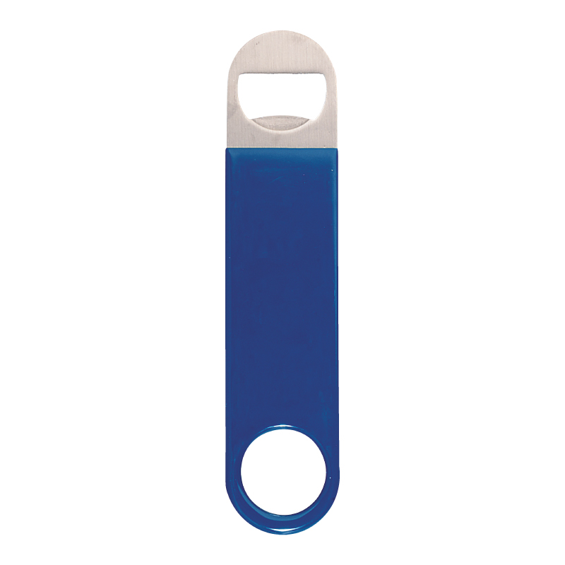 Blue color option for Vinyl Wrapped Paddle Style Bottle Opener
