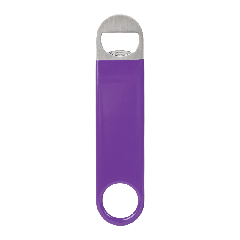 Purple color option for Vinyl Wrapped Paddle Style Bottle Opener