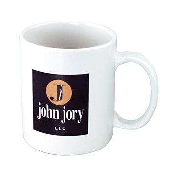 White color option for 11oz Ceramic Mug   White