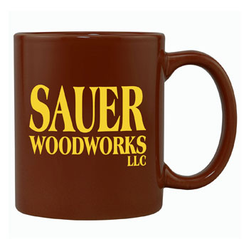 Brown color option for 11oz Ceramic Mug   Colors