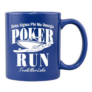 Medium Blue color option for 11oz Ceramic Mug   Colors