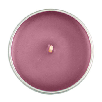 Burgundy Floral Bouquet color option for 2oz Personal Candle Tin W/Lid