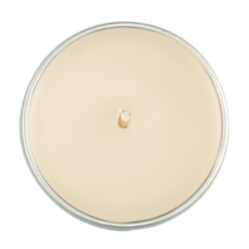 Ivory French Vanilla color option for 2oz Personal Candle Tin W/Lid