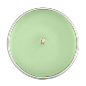 Lt Green Eucalyptus color option for 2oz Personal Candle Tin W/Lid