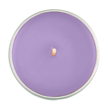 Lt Purple Lavender color option for 2oz Personal Candle Tin W/Lid
