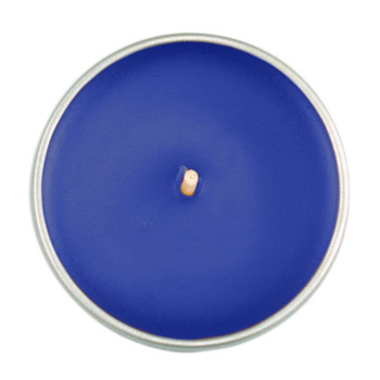 Med Blue Ocean Mist color option for 2oz Personal Candle Tin W/Lid