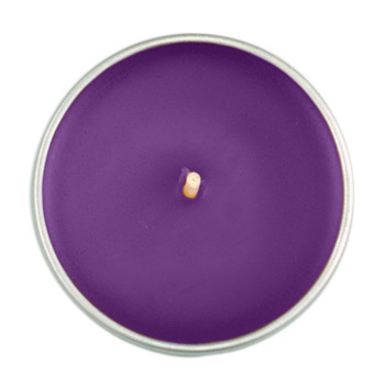 Purple Jasmine color option for 2oz Personal Candle Tin W/Lid