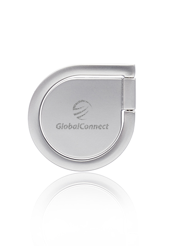 Silver color option for Teardrop Metal Cellphone Holders