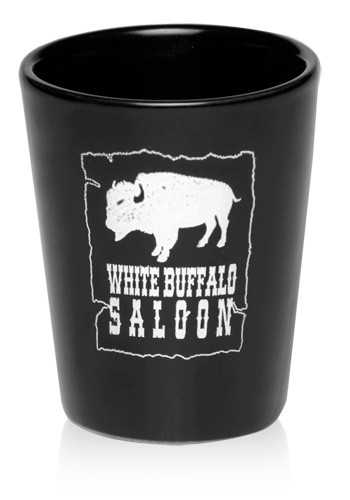 Black color option for 2 Oz. Ceramic Shot Glasses