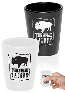 Photo of 2 Oz. Ceramic Shot Glasses