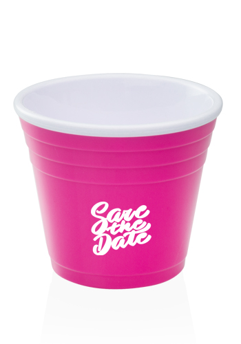 Pink color option for 2 Oz. Party Cup Shot Glasses