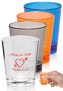 Photo of 1.5 Oz. Translucent Plastic Shot Glasses