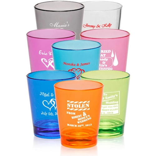 Main photo of 1.5 Oz. Translucent Plastic Shot Glasses