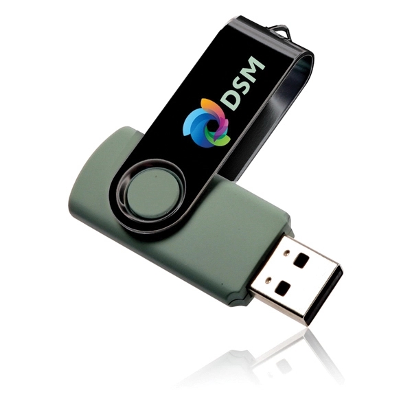 Grey color option for 8 Gb Swivel Usb Drives
