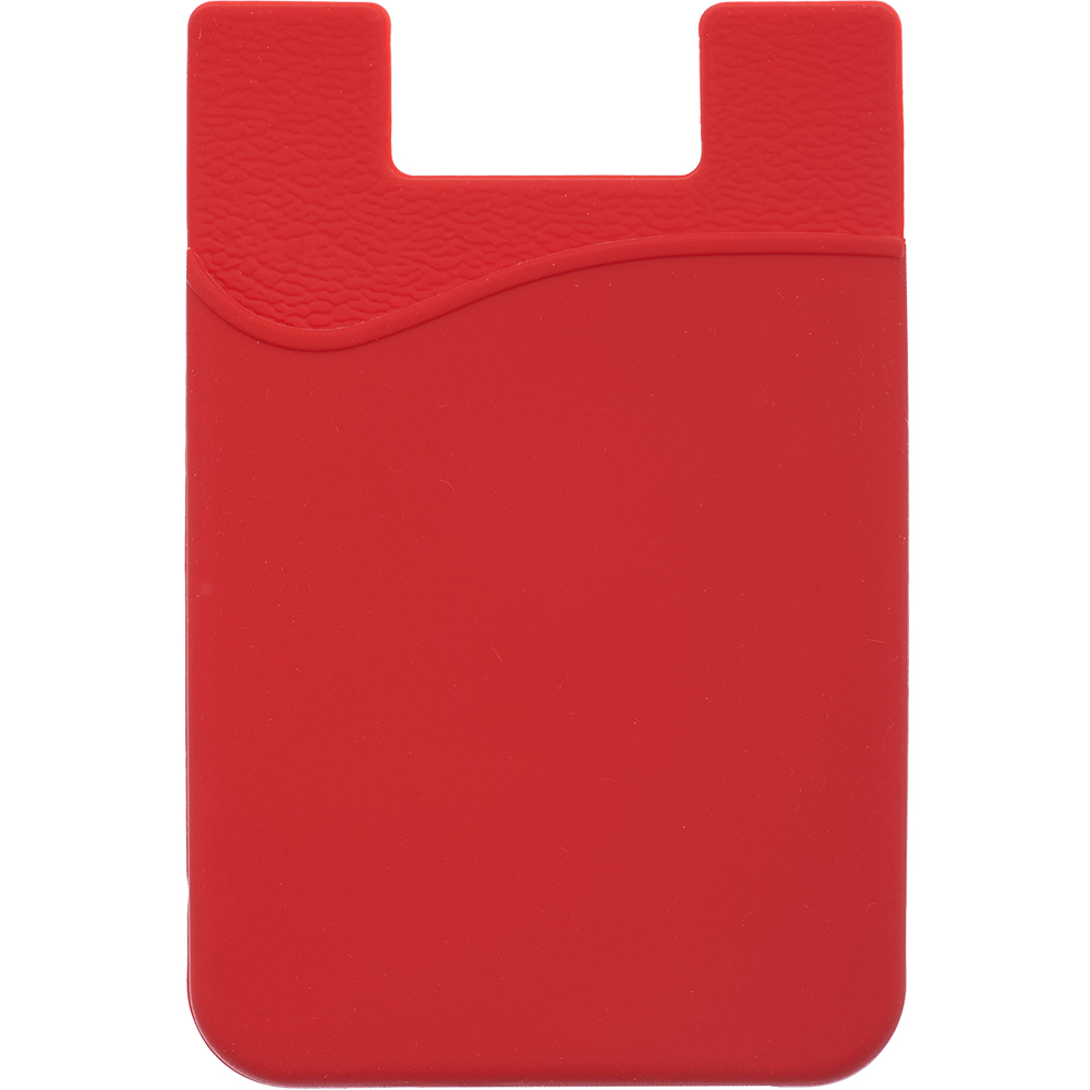 Red color option for Maya Basic Silicone Phone Wallets