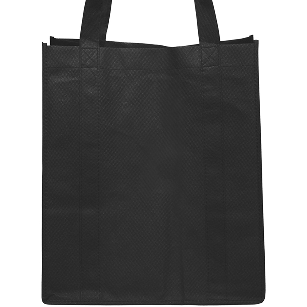 Black color option for Reusable Grocery Tote Bags